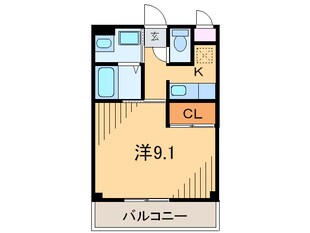 クライスコ－トの物件間取画像